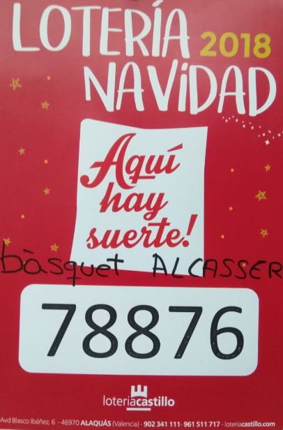 Lotería Navidad 2018